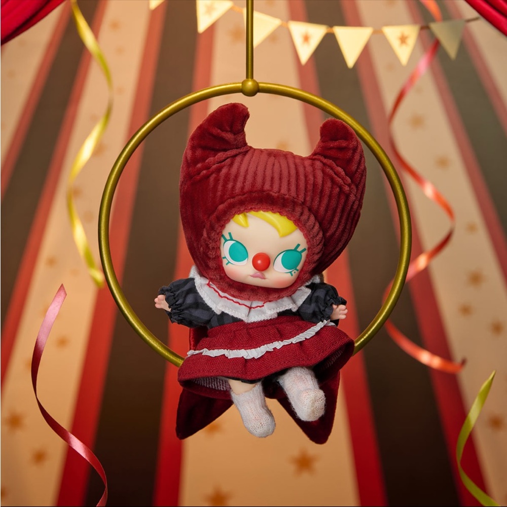 Pop Mart Why So Serious Vinyl Plush Pendant Molly Crimson Dancer